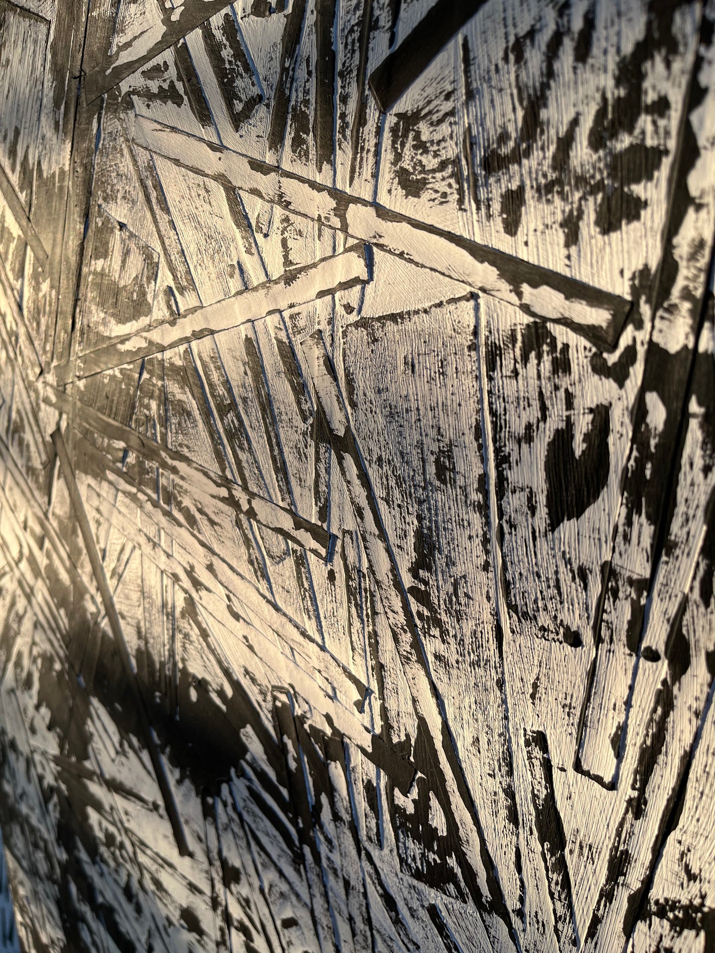 Abstract Collage Painting 1